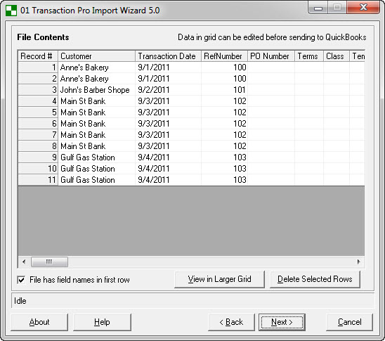 Photo #3 for 01 Transaction Pro Import Wizard