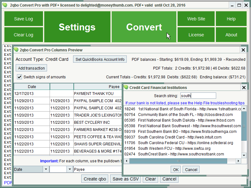 Photo #4 for 2qbo Convert Pro