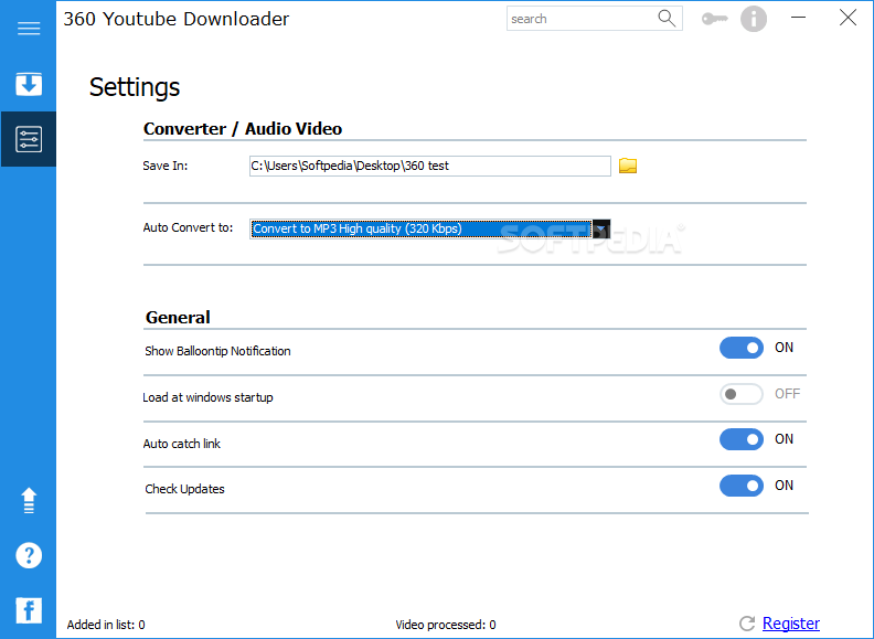 Photo #3 for 360 Youtube Downloader