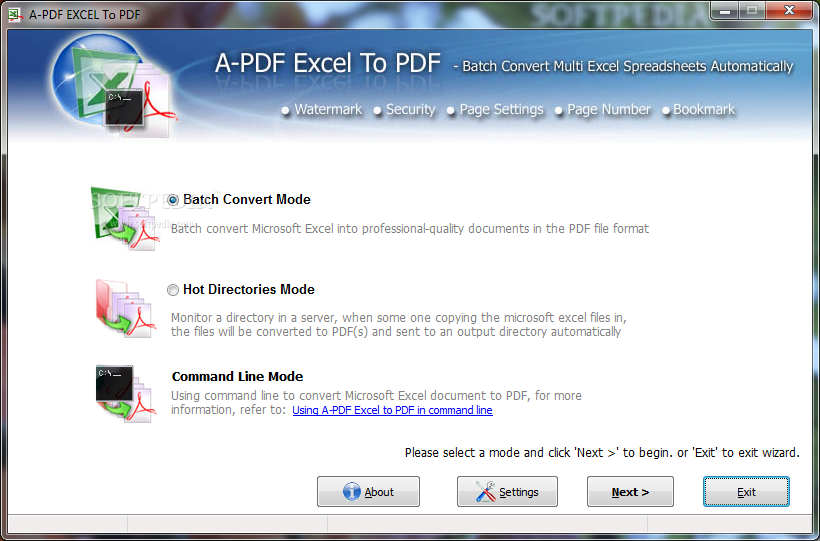 Photo #1 for A-PDF Excel to PDF