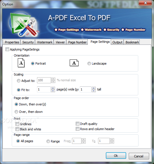 Photo #8 for A-PDF Excel to PDF