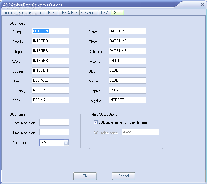 Photo #5 for ABC Amber Excel Converter