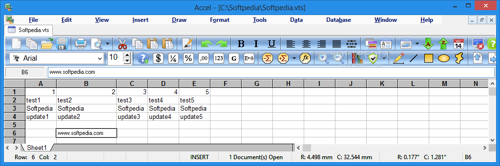 Photo #1 for Accel Spreadsheet