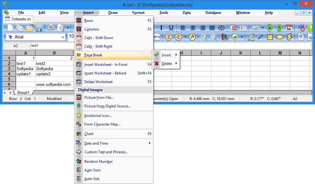 Photo #5 for Accel Spreadsheet