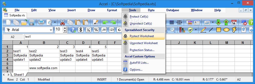 Photo #8 for Accel Spreadsheet