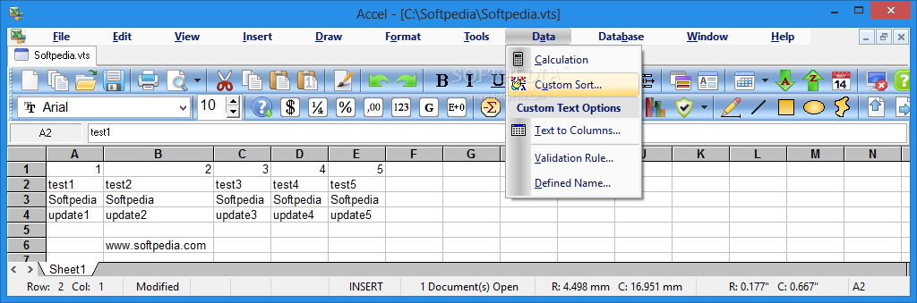 Photo #9 for Accel Spreadsheet