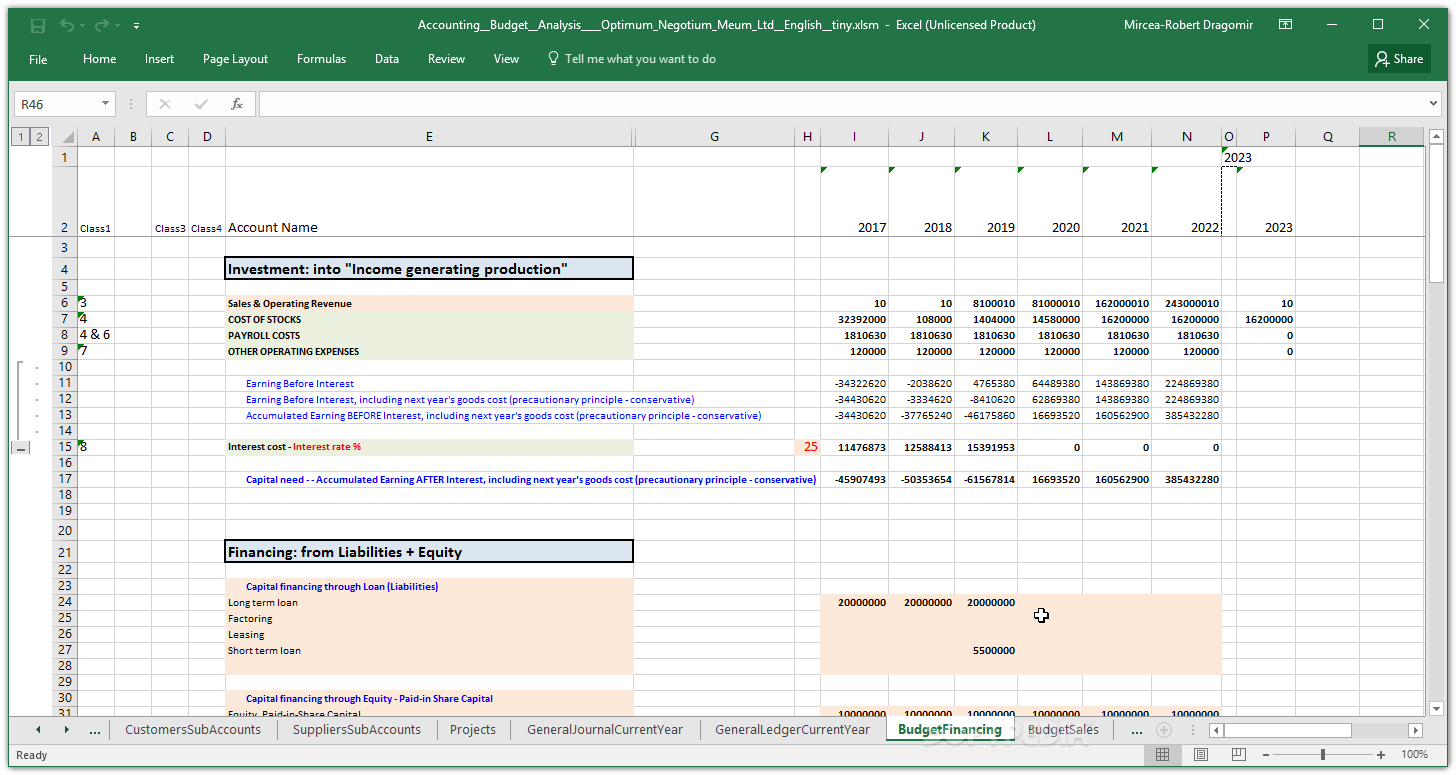 Photo #7 for Invoicing, Accounting, Business Planning by Excel