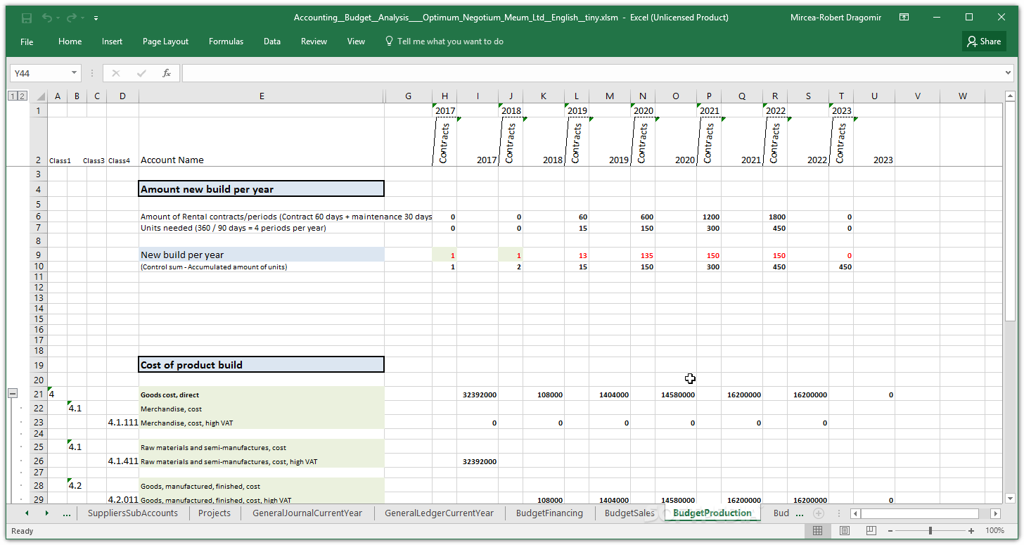 Photo #9 for Invoicing, Accounting, Business Planning by Excel