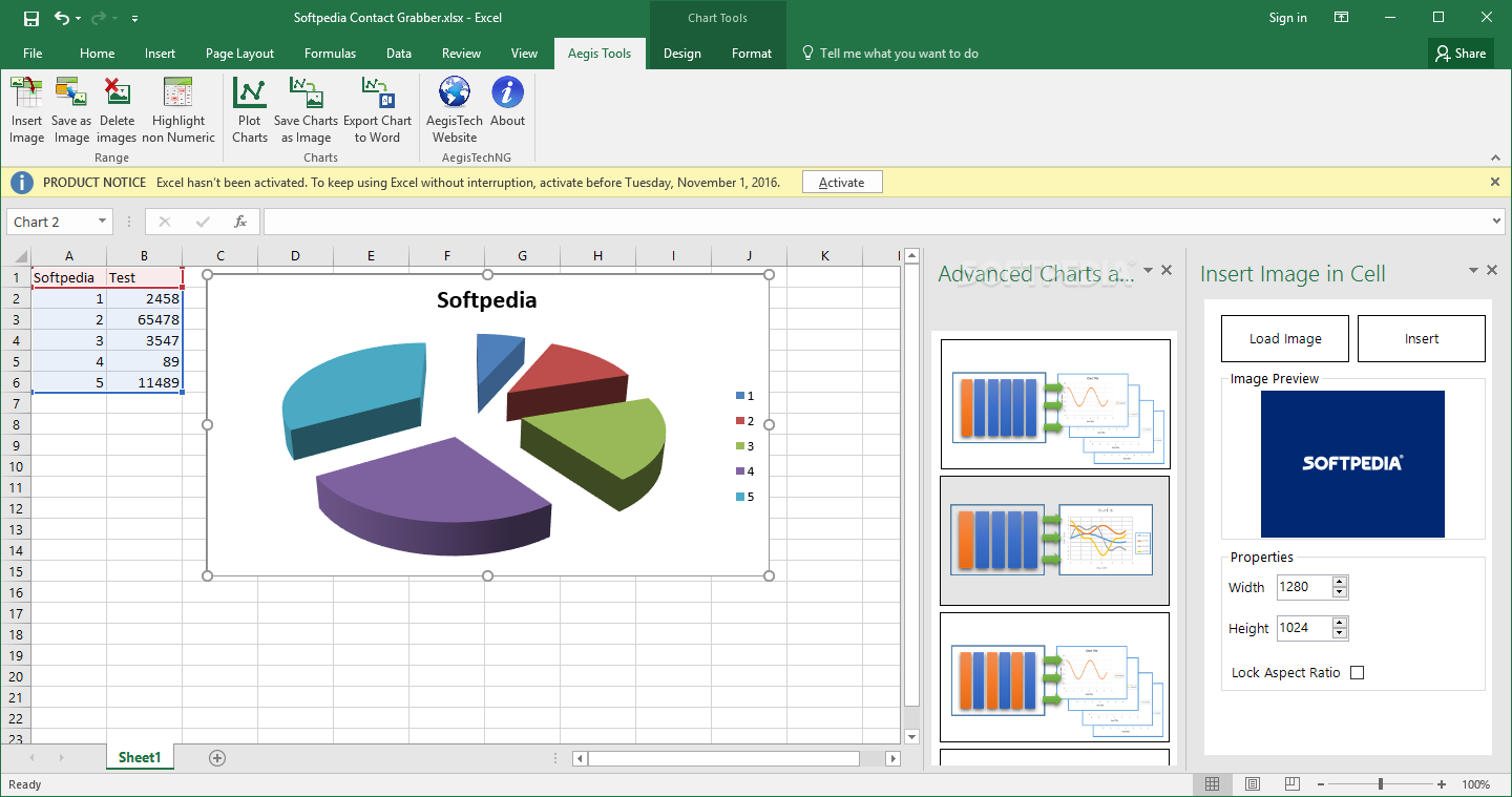 Photo #1 for Aegis Excel Tools