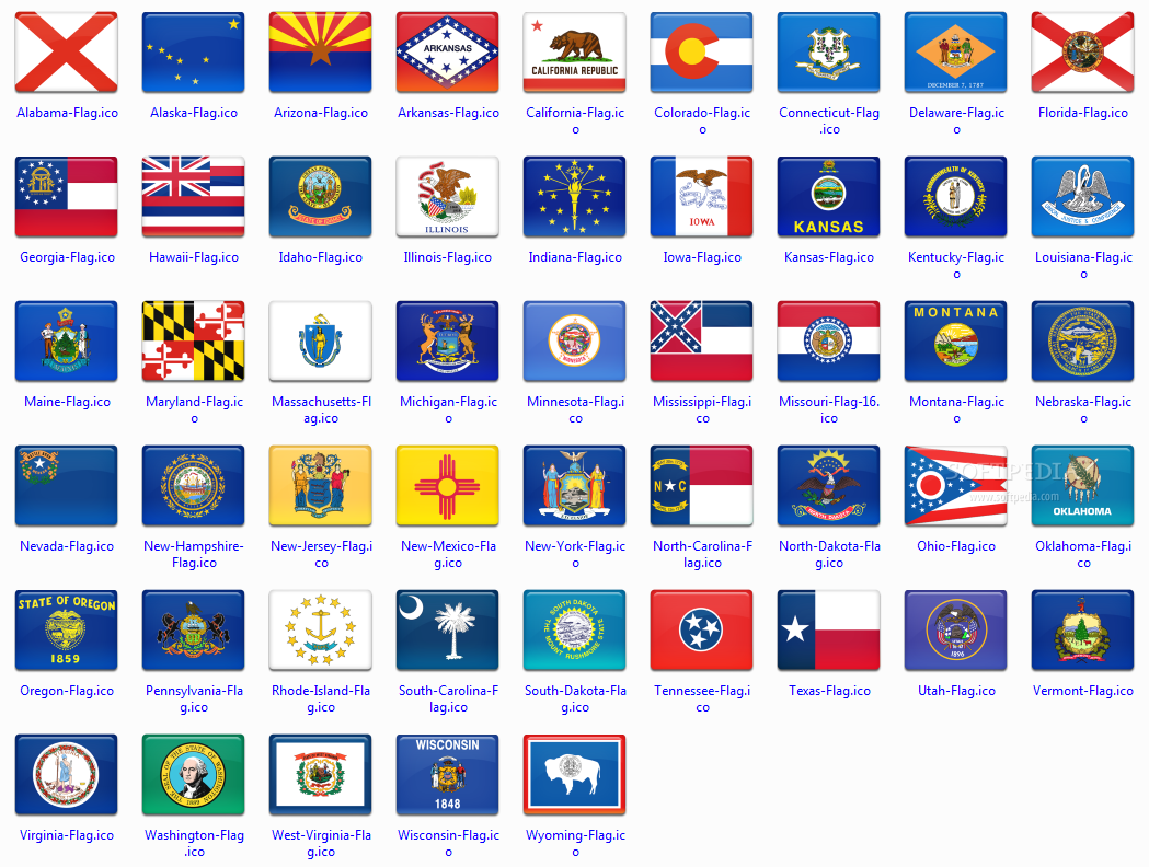 American States Icon Set Logo