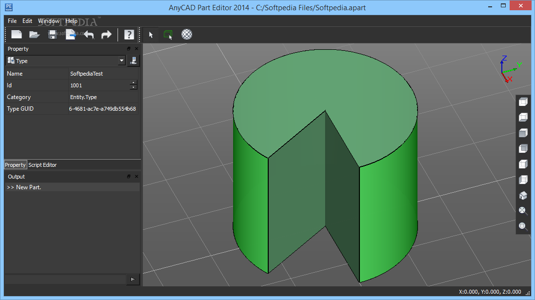 Photo #1 for AnyCAD Part Editor