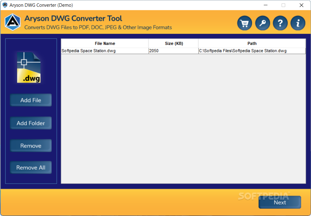 Aryson DWG Converter Logo