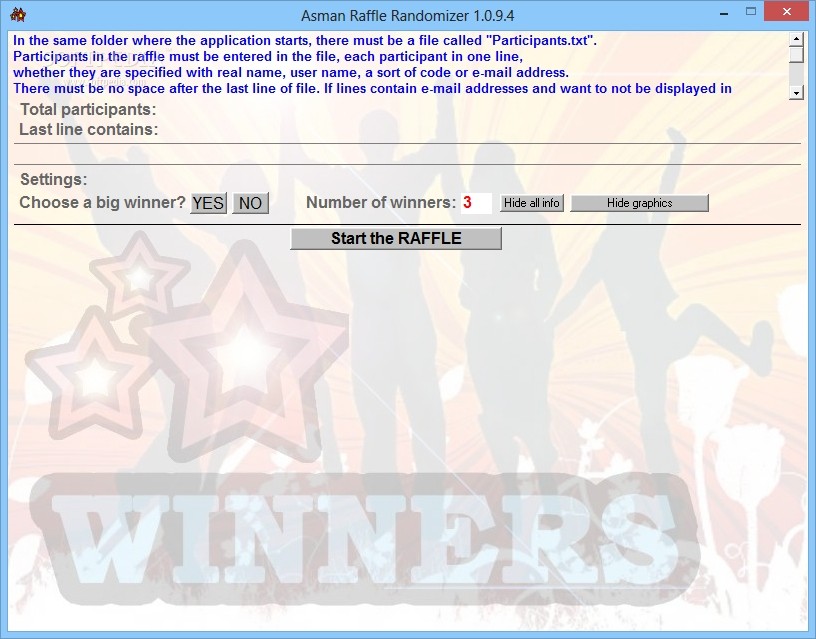 Asman Raffle Randomizer Logo