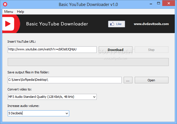 Photo #1 for Basic YouTube Downloader