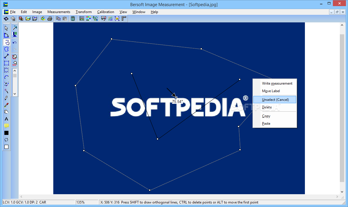 Photo #1 for Bersoft Image Measurement