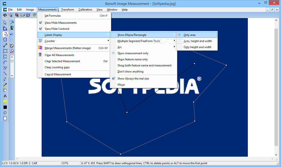 Photo #5 for Bersoft Image Measurement