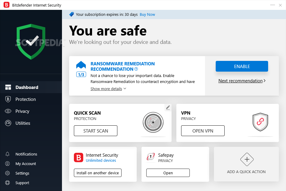 Photo #1 for Bitdefender Internet Security