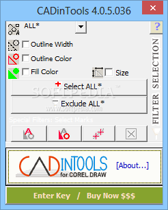 Photo #2 for CADinTools Macros for CorelDRAW