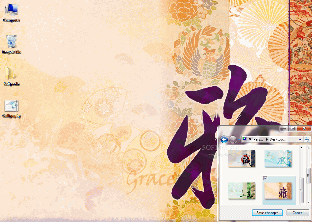 Calligraphy Theme Logo