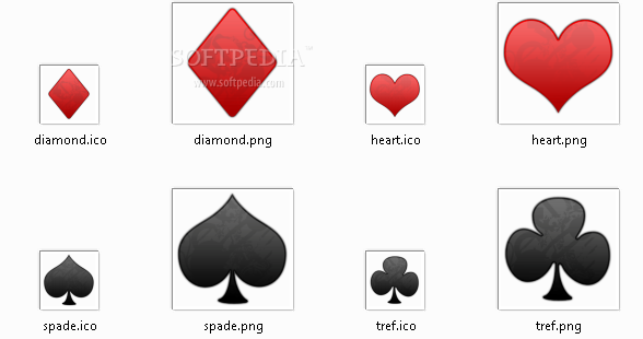 Card Suit Icons Logo