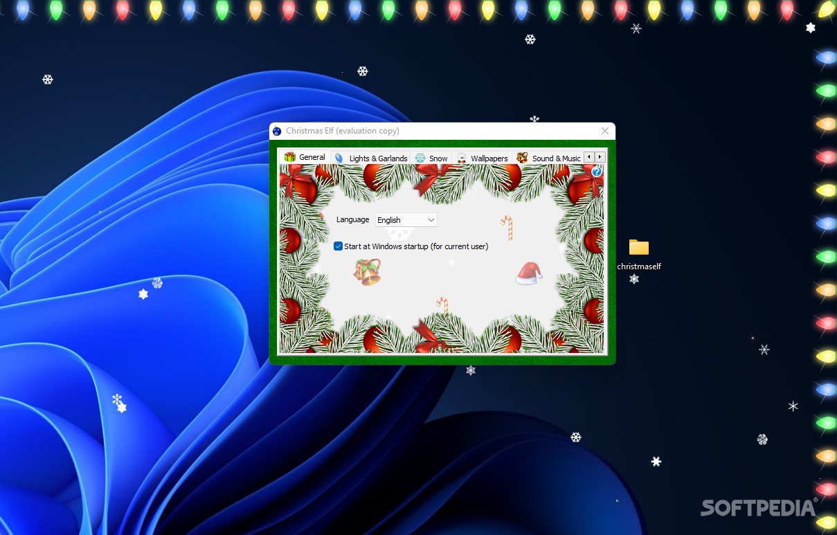 Christmas Elf Logo