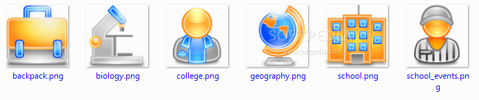 Clean education Stock Icons Logo