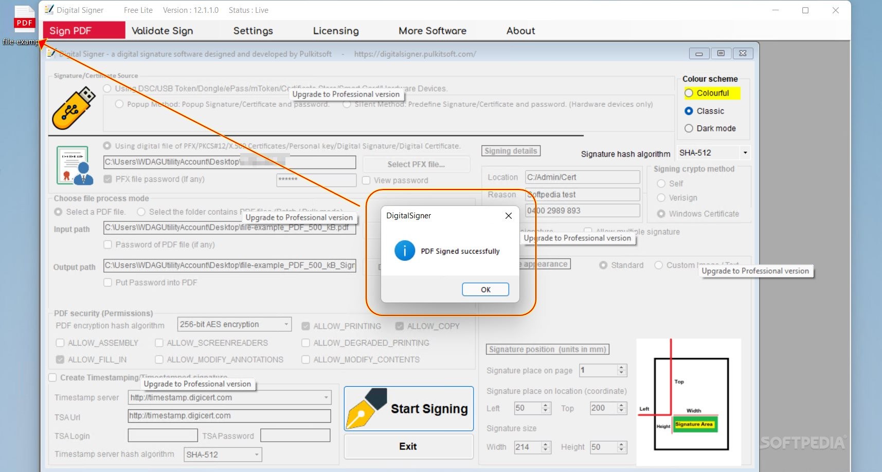 Photo #4 for Digital Signer Lite