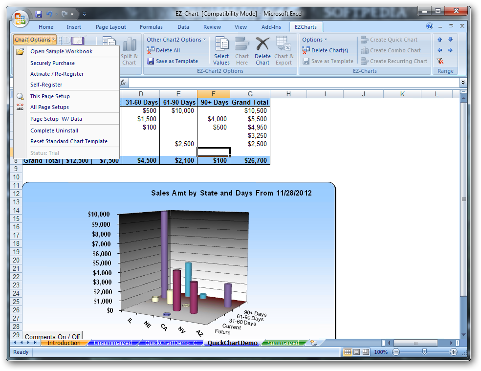 Photo #2 for EZ-Chart for Excel