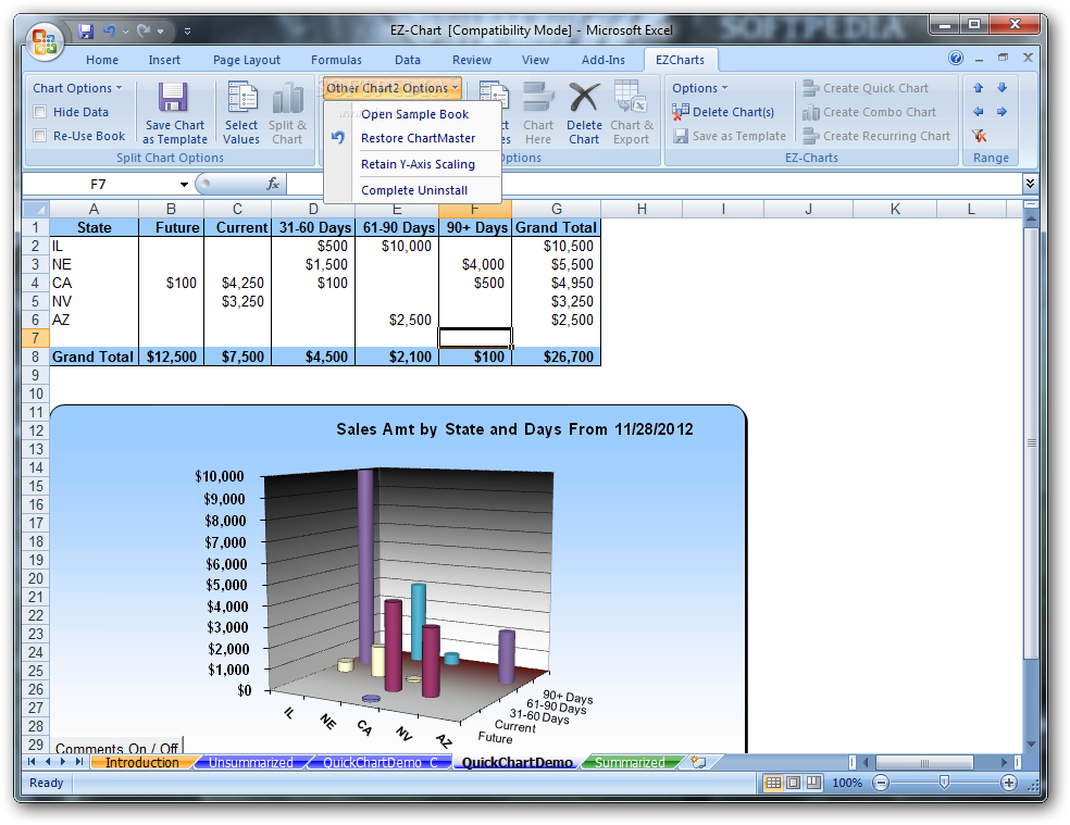 Photo #3 for EZ-Chart for Excel