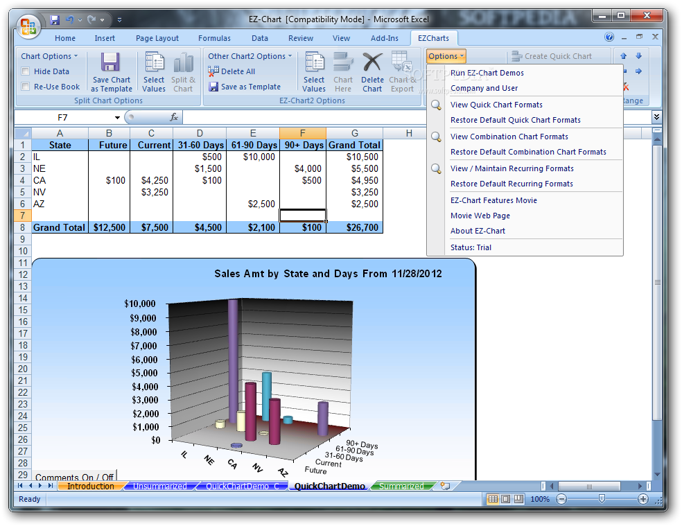 Photo #4 for EZ-Chart for Excel