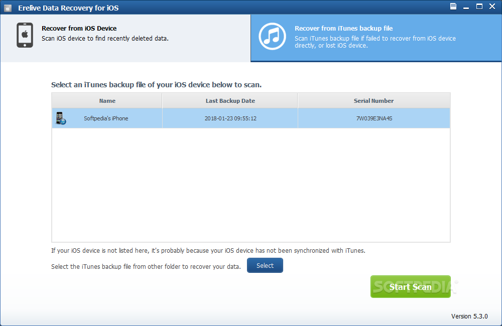 Photo #2 for Erelive Data Recovery for iOS