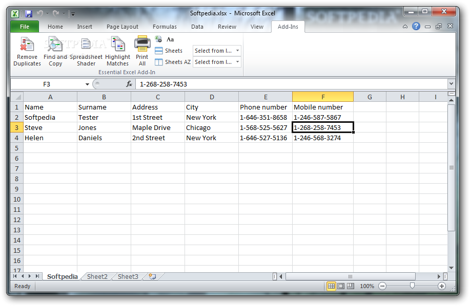 Photo #1 for Essential Excel Add-In