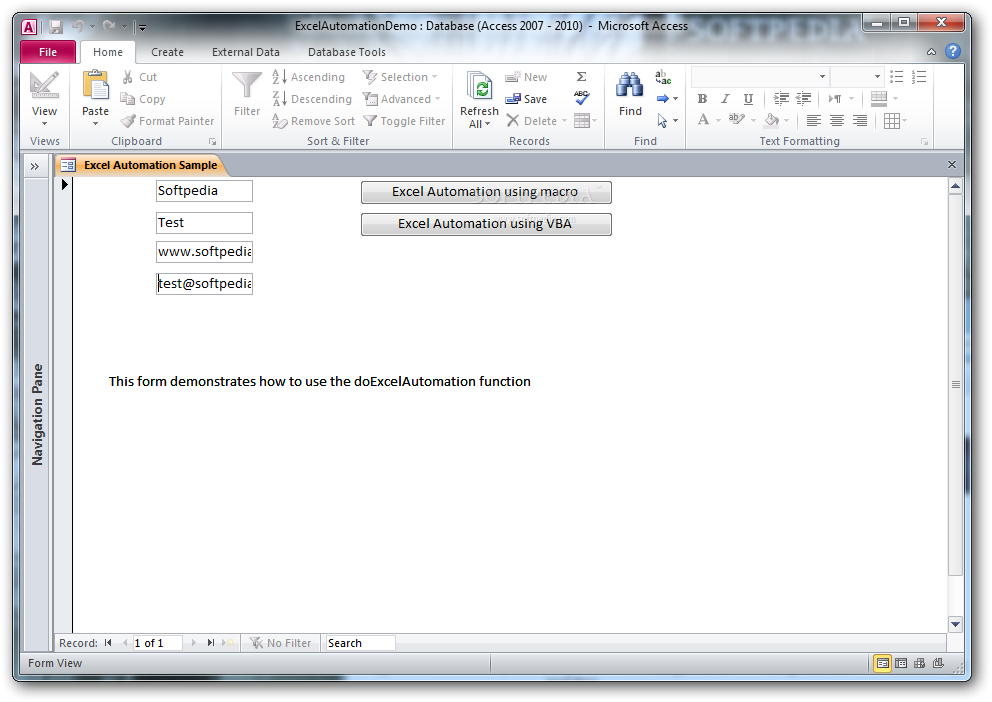 Photo #1 for Excel Automation