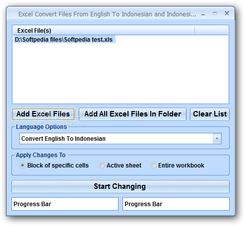 Photo #1 for Excel Convert Files From English To Indonesian and Indonesian To English Software