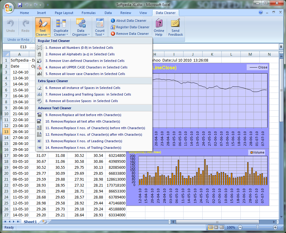 Photo #1 for Excel Data Cleaner Premium