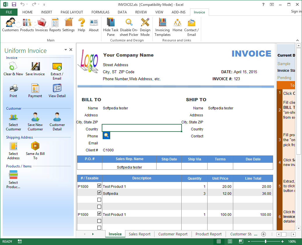 Photo #1 for Uniform Invoice Software