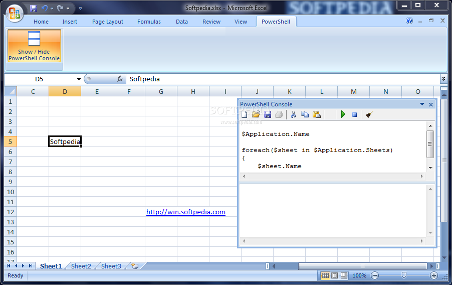 Photo #1 for Excel PowerShell Console