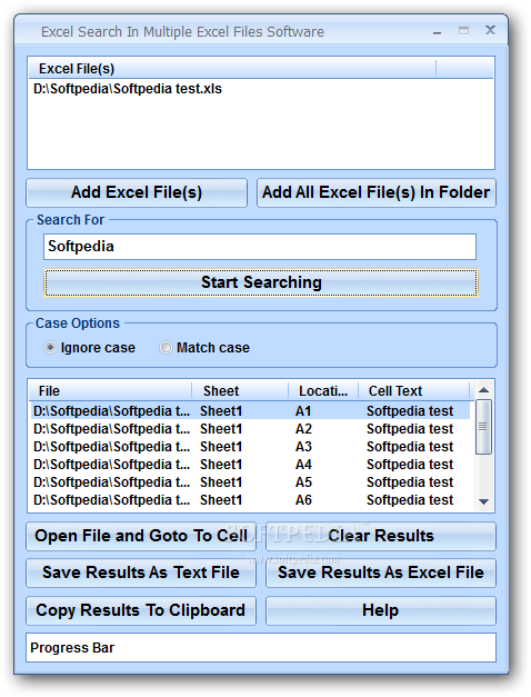 Photo #1 for Excel Search In Multiple Excel Files Software