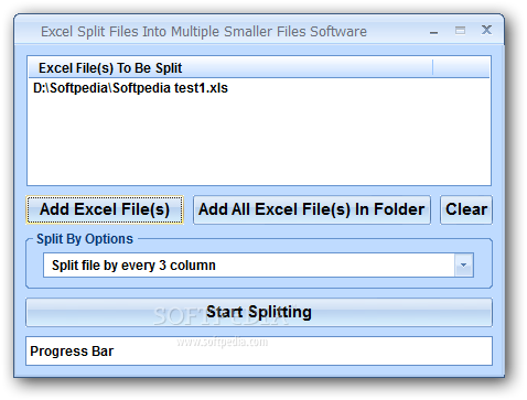 Photo #1 for Excel Split Files Into Multiple Smaller Files Software