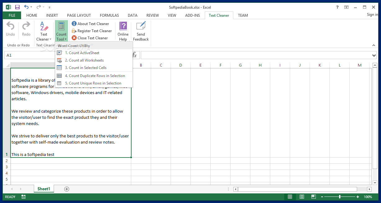 Photo #3 for Excel Text Cleaner