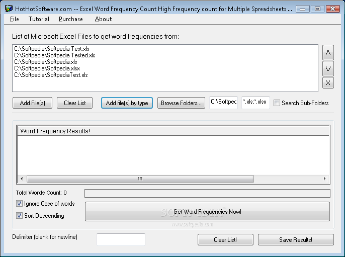 Photo #1 for Excel Word Frequency Count for Multiple Spreadsheets