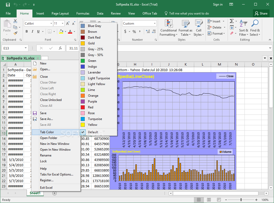 Photo #1 for Tabs for Excel