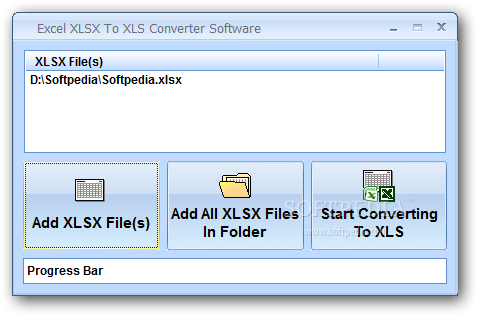 Photo #1 for Excel XLSX To XLS Converter Software