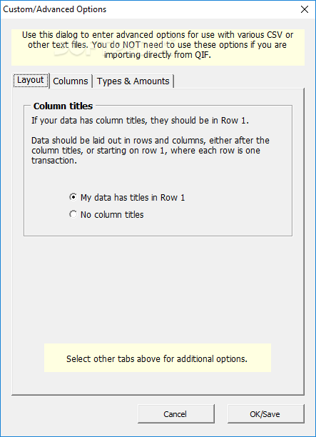 Photo #2 for Excel to QIF Converter