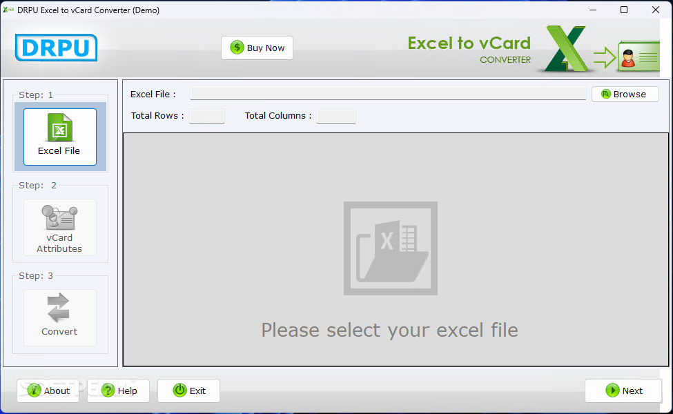 Photo #1 for Excel to Vcard Converter