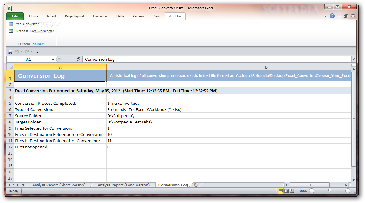 Photo #2 for Excel Converter