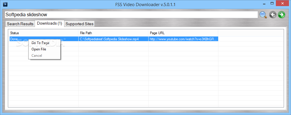 Photo #3 for FSS Video Downloader