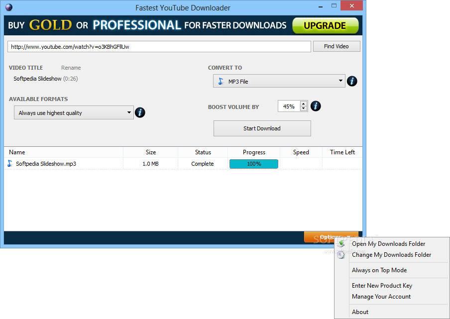 Photo #5 for Fastest YouTube Downloader