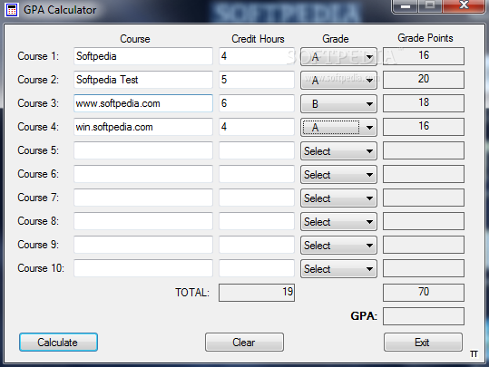 Photo #2 for GPA Calculator