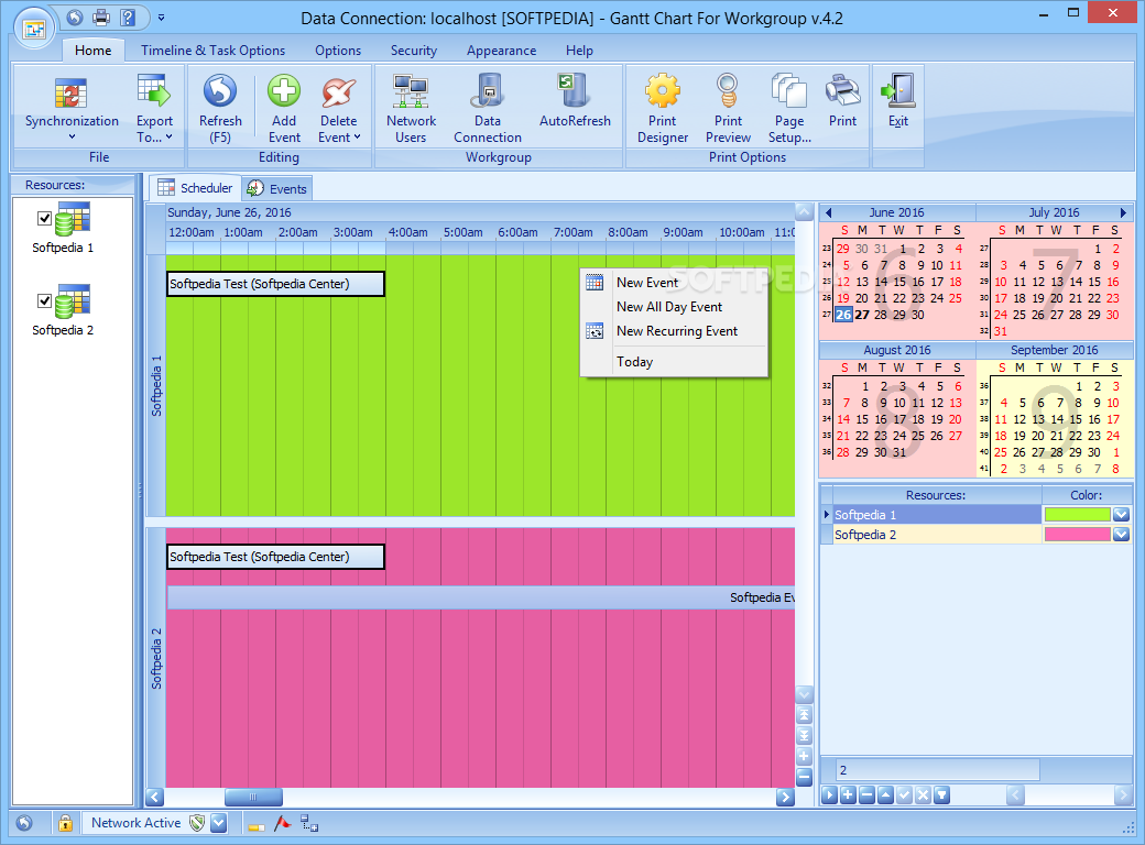 Photo #1 for Gantt Chart for Workgroup